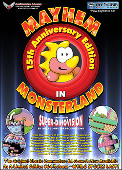 Mayhem in Monsterland (C64)